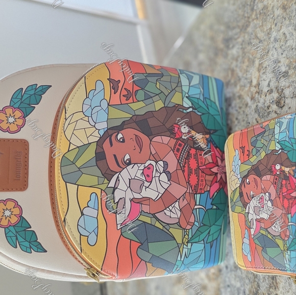 Colorful Cartoon Backpack and Wallet Set - Picture 1 of 4